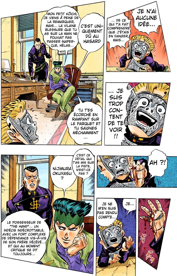 Read Diamond is Unbreakable _ JoJo's Bizarre Adventure Partie 4 (Couleurs) FR Manga Online