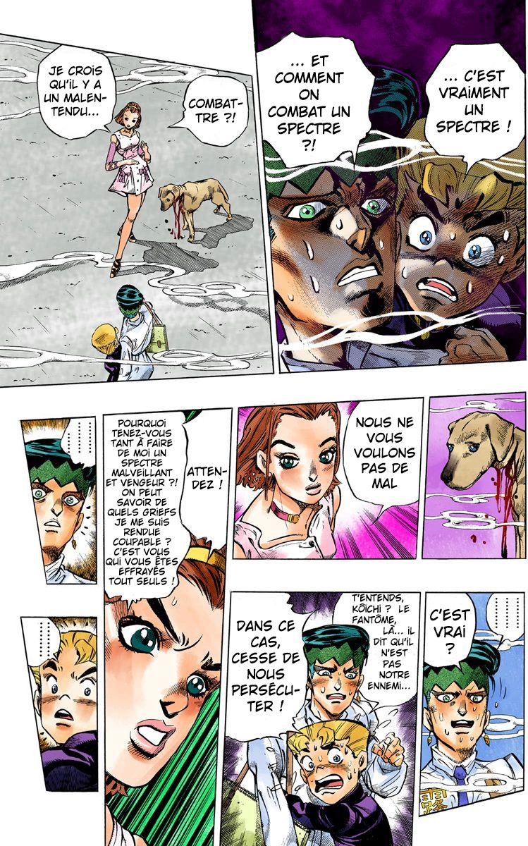 Read Diamond is Unbreakable _ JoJo's Bizarre Adventure Partie 4 (Couleurs) FR Manga Online