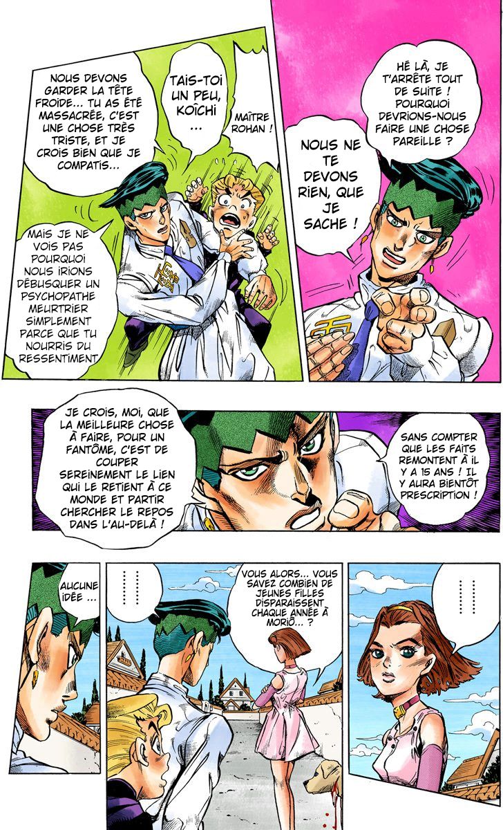 Read Diamond is Unbreakable _ JoJo's Bizarre Adventure Partie 4 (Couleurs) FR Manga Online