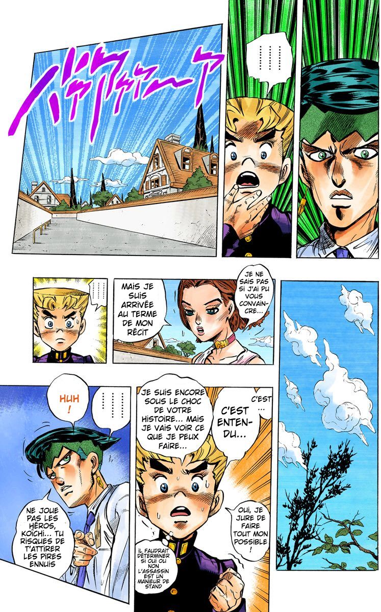 Read Diamond is Unbreakable _ JoJo's Bizarre Adventure Partie 4 (Couleurs) FR Manga Online