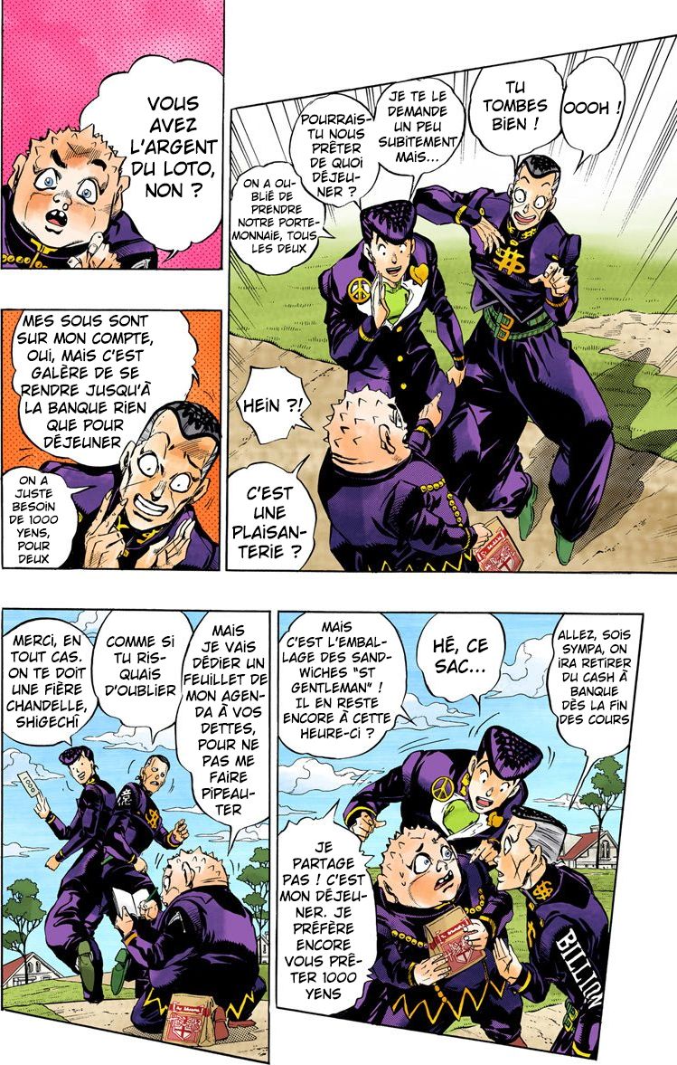 Read Diamond is Unbreakable _ JoJo's Bizarre Adventure Partie 4 (Couleurs) FR Manga Online