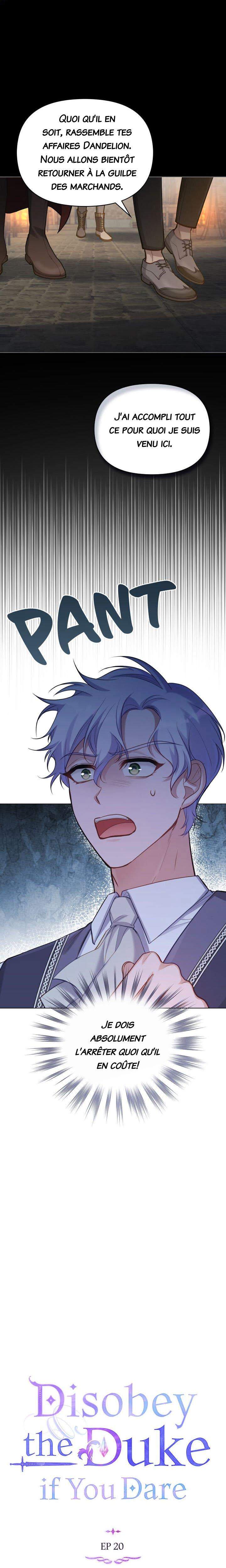Read Disobey the Duke if You Dare FR Manga Online