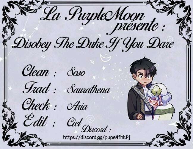 Read Disobey the Duke if You Dare FR Manga Online