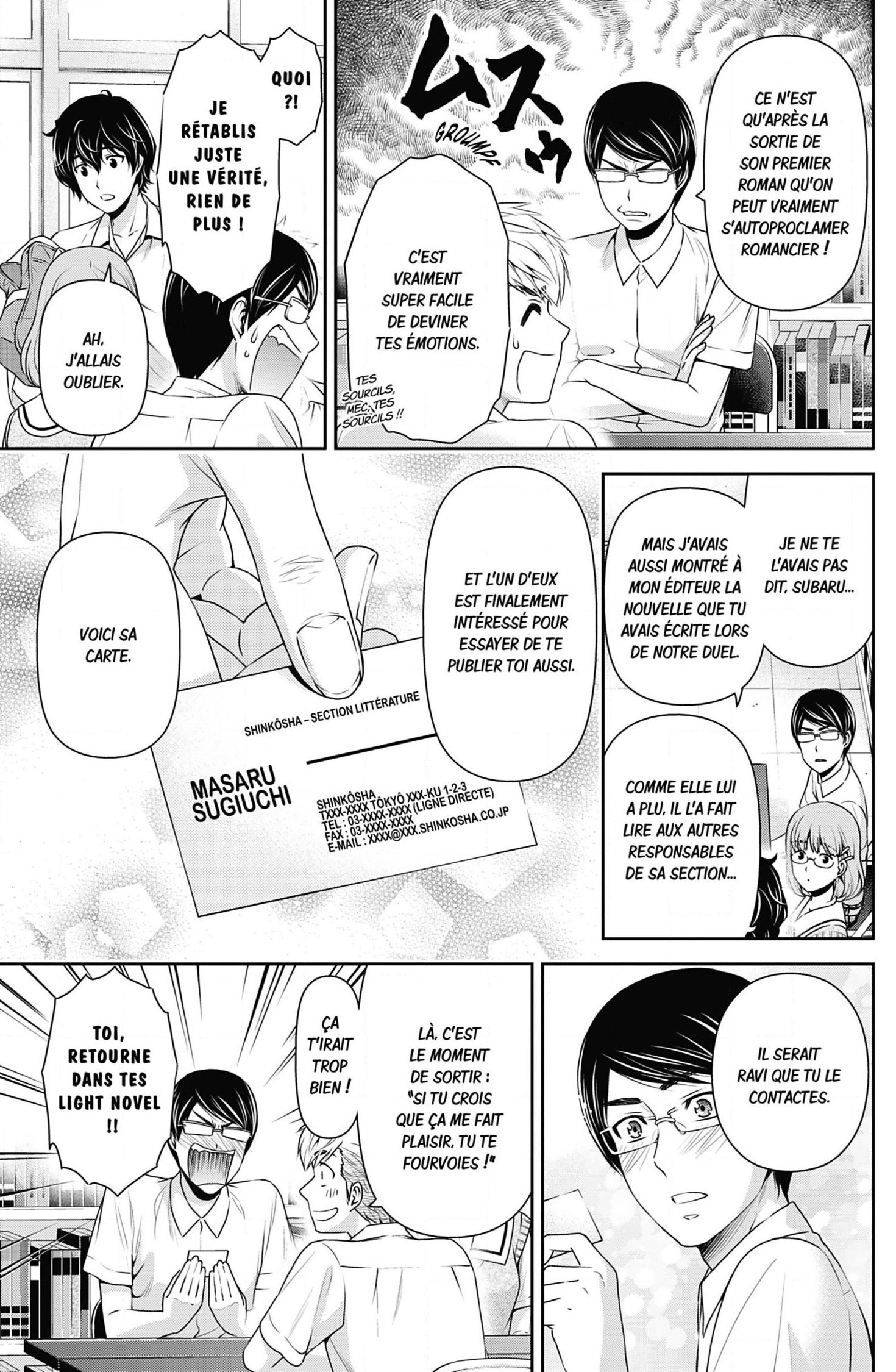 Read Domestic Girlfriend FR Manga Online