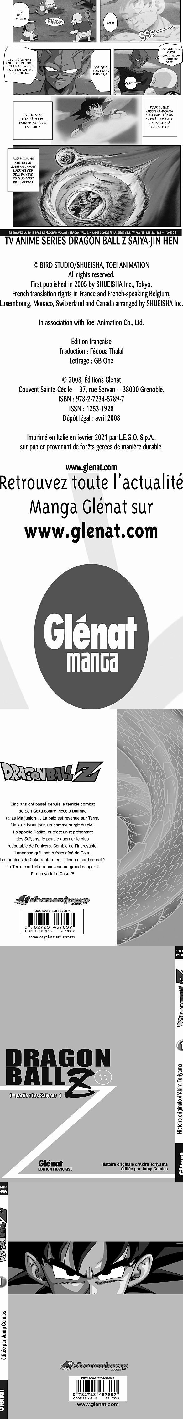 Read Dragon Ball Z FR Manga Online