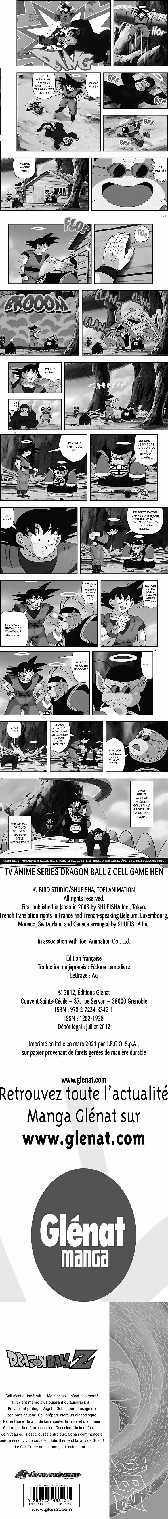 Read Dragon Ball Z FR Manga Online