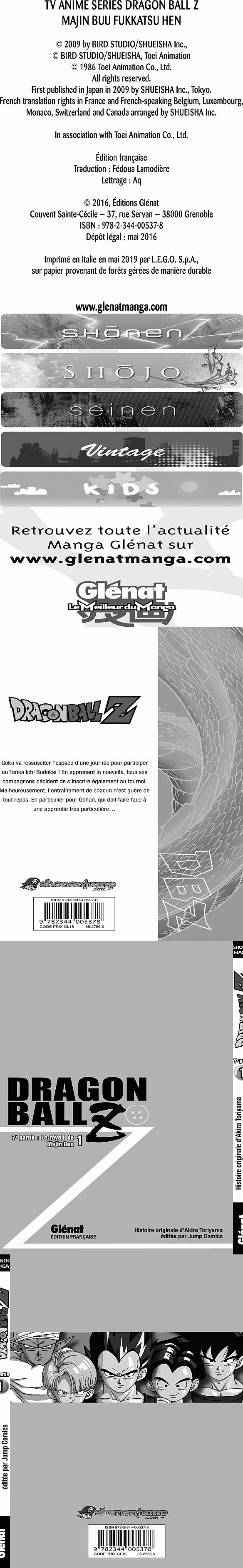 Read Dragon Ball Z FR Manga Online