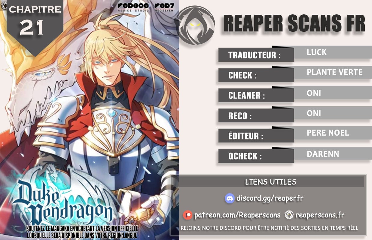 Read Duke Pendragon FR Manga Online