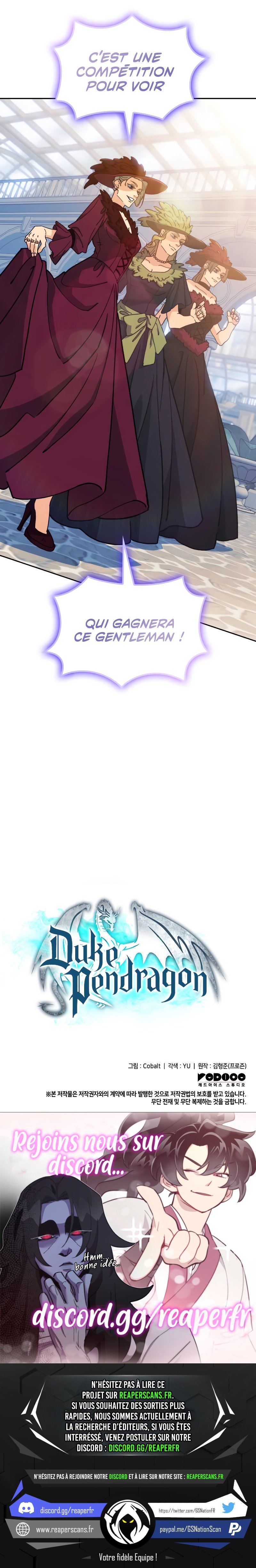 Read Duke Pendragon FR Manga Online