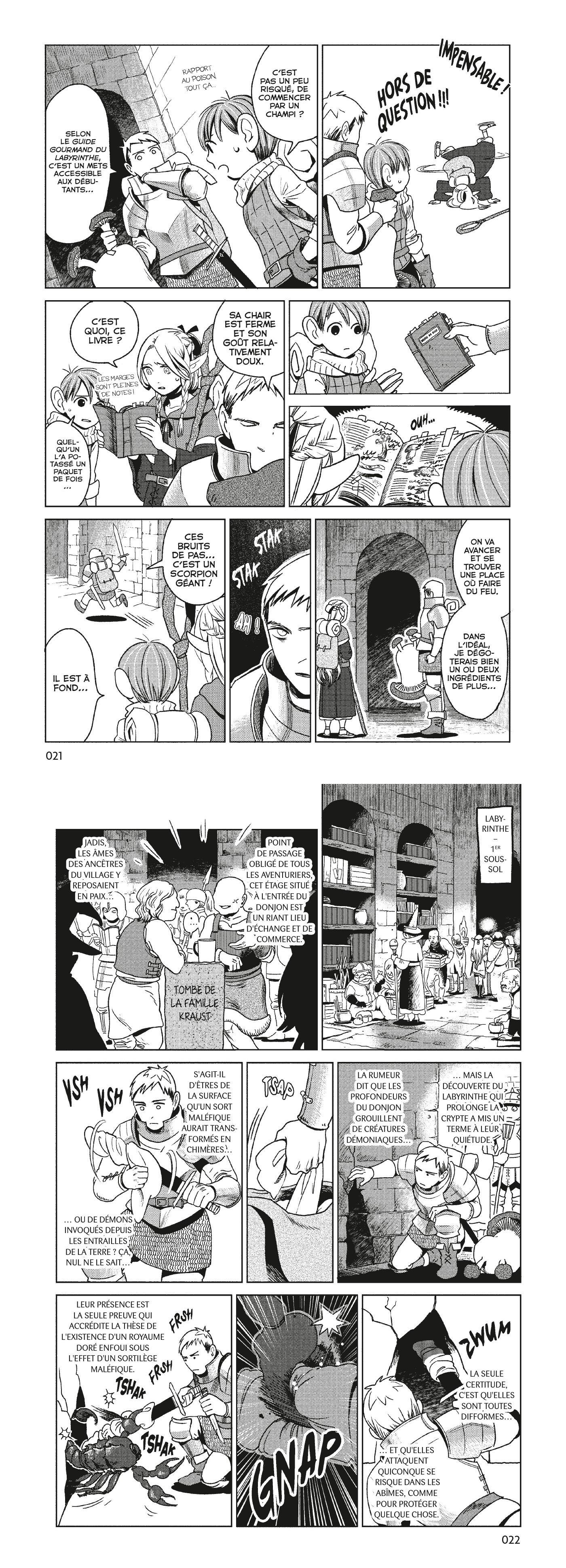 Read Dungeon Meshi FR Manga Online
