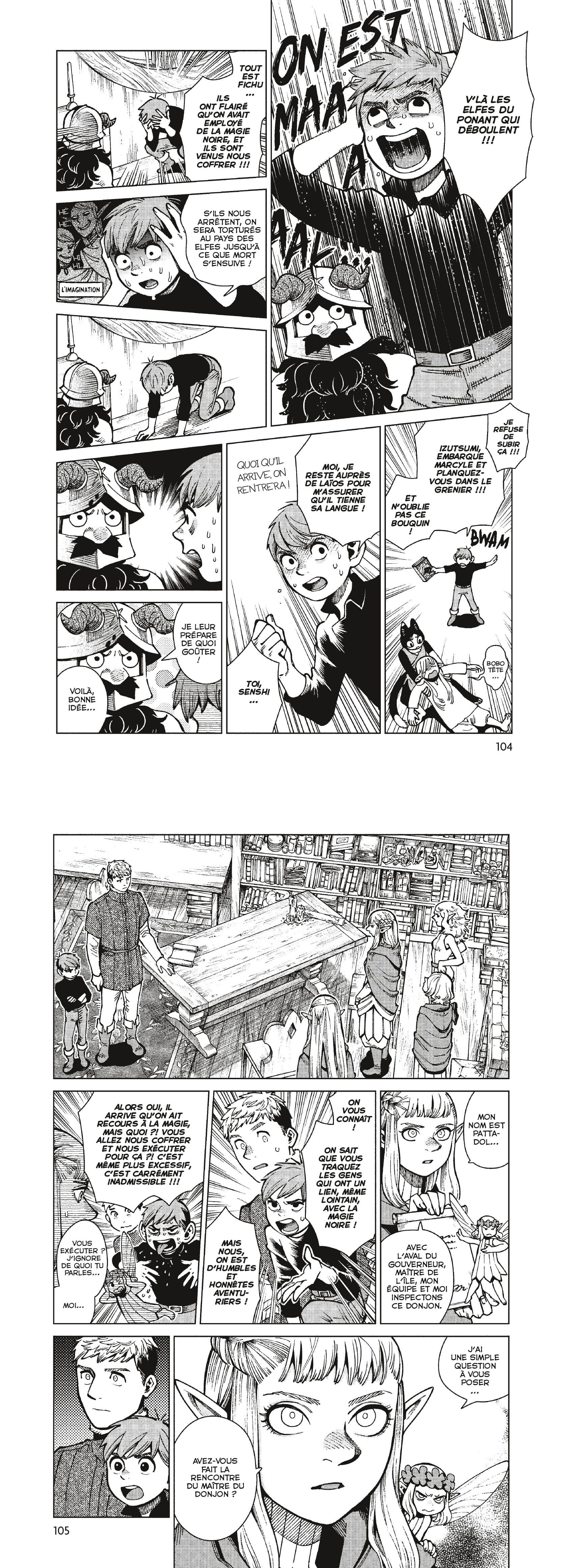 Read Dungeon Meshi FR Manga Online
