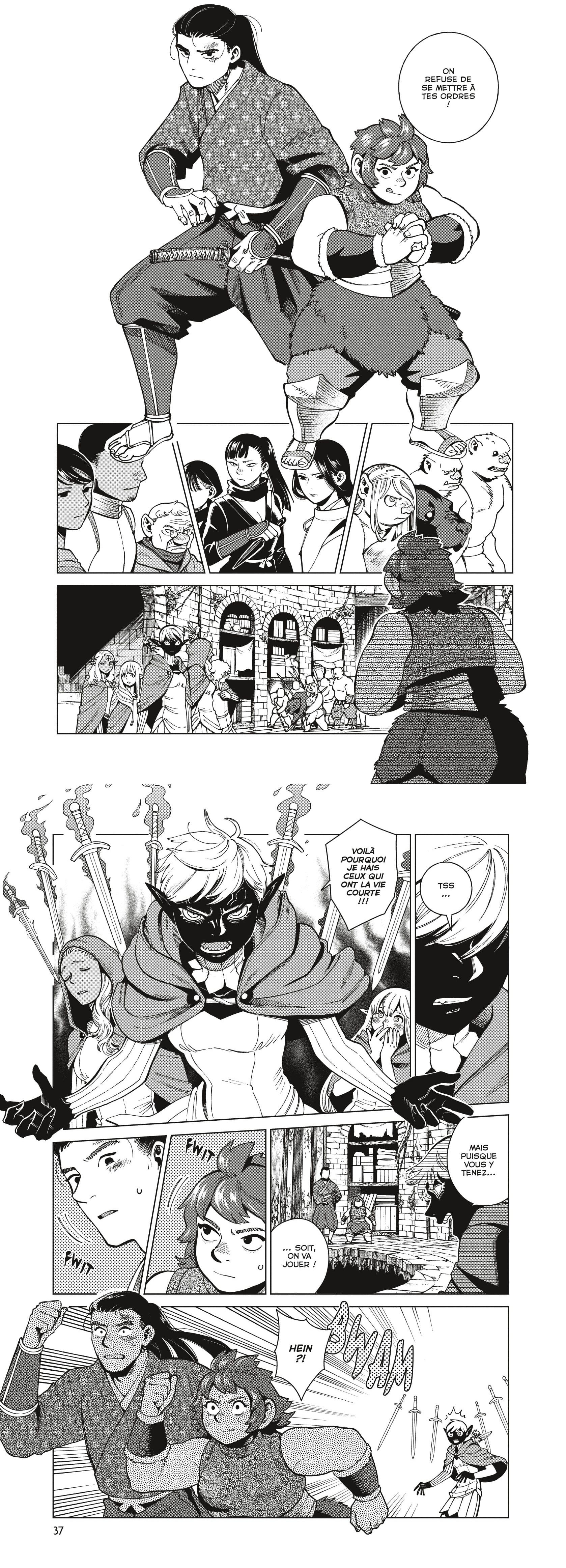Read Dungeon Meshi FR Manga Online