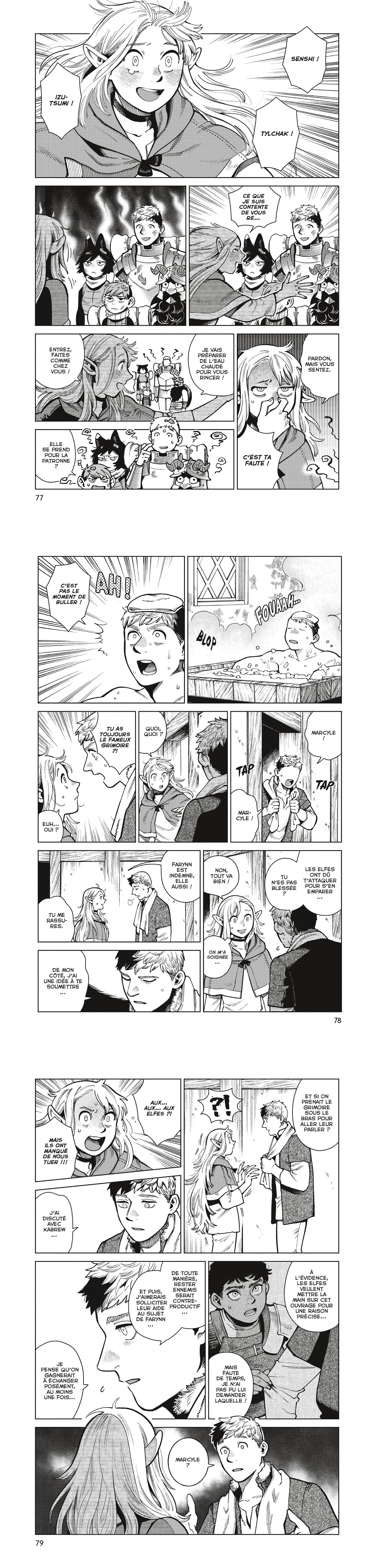 Read Dungeon Meshi FR Manga Online