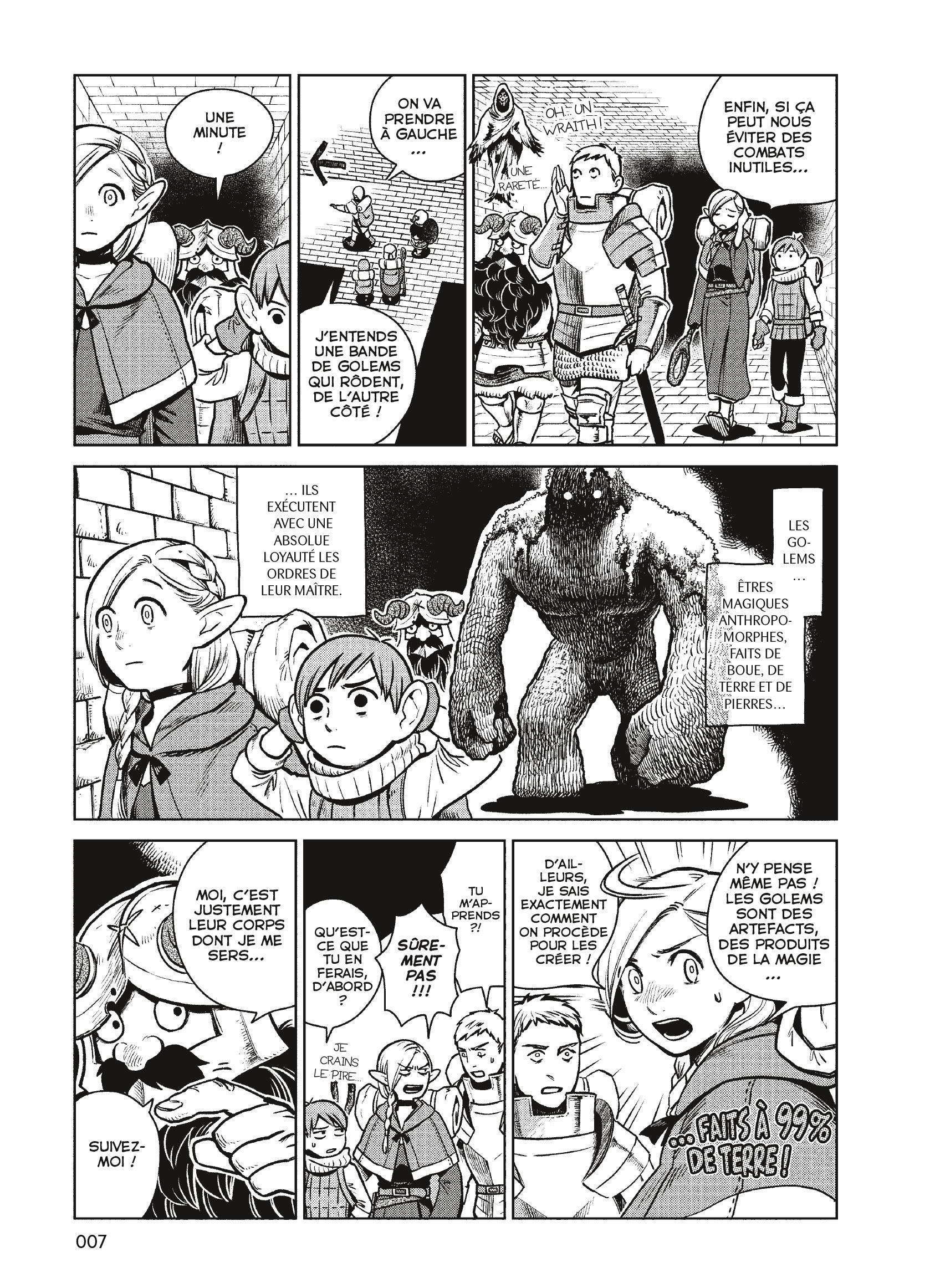 Read Dungeon Meshi FR Manga Online
