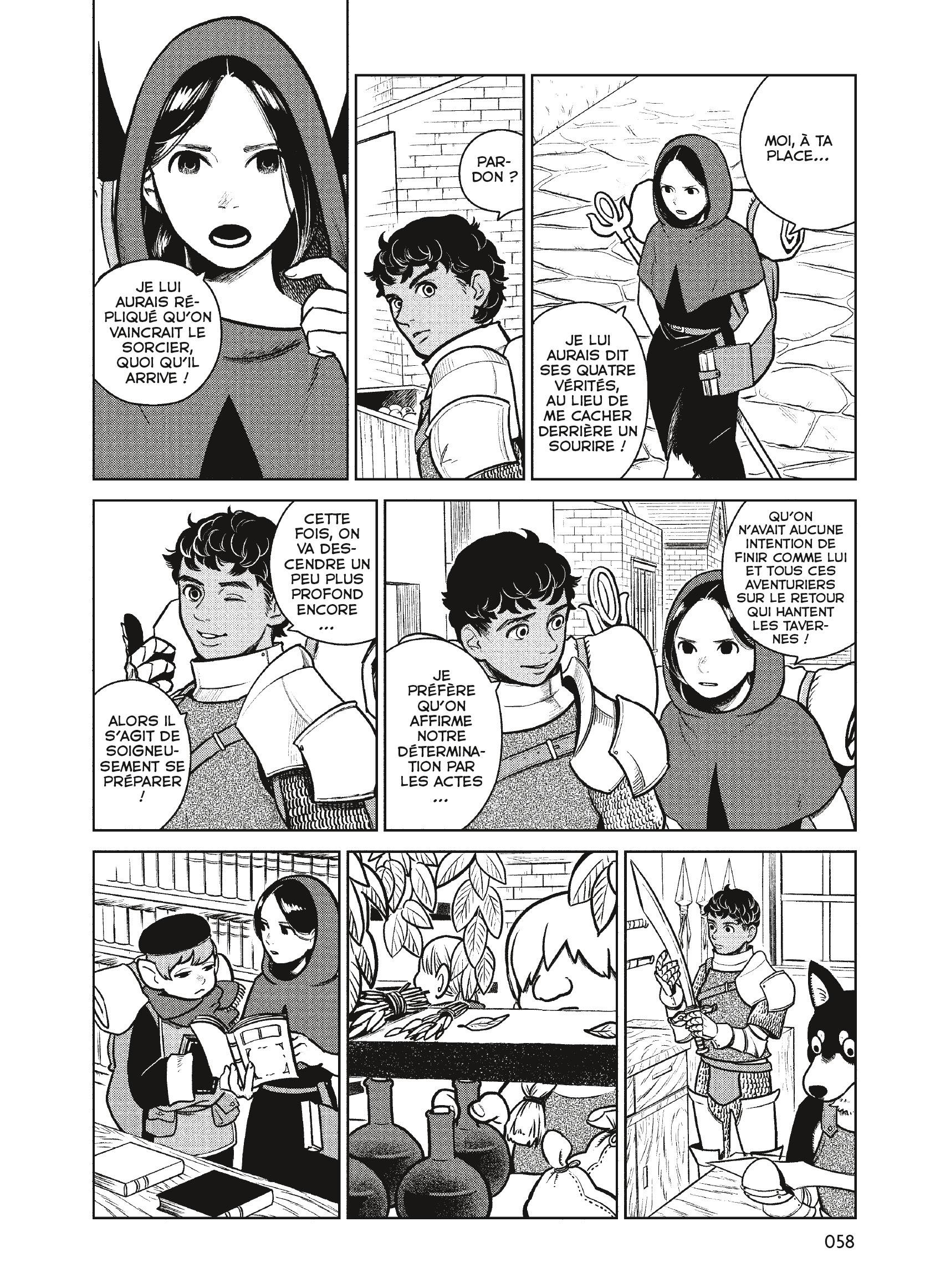 Read Dungeon Meshi FR Manga Online