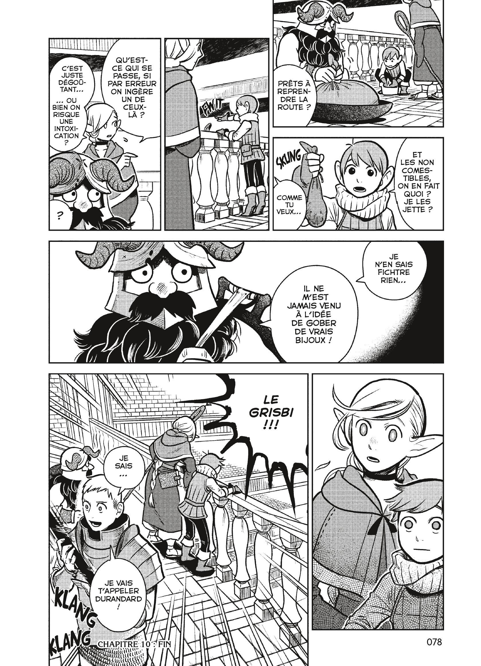 Read Dungeon Meshi FR Manga Online