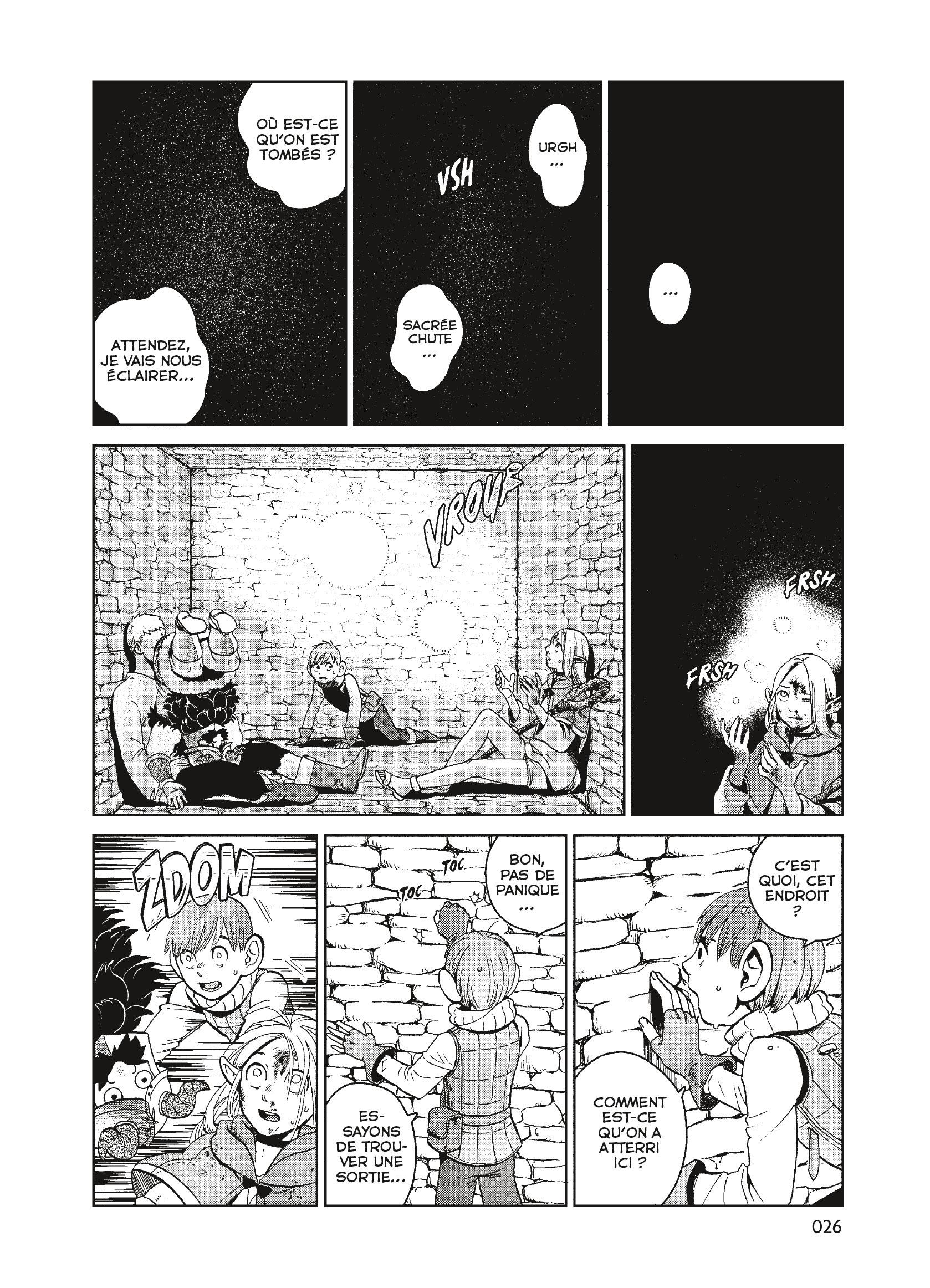 Read Dungeon Meshi FR Manga Online