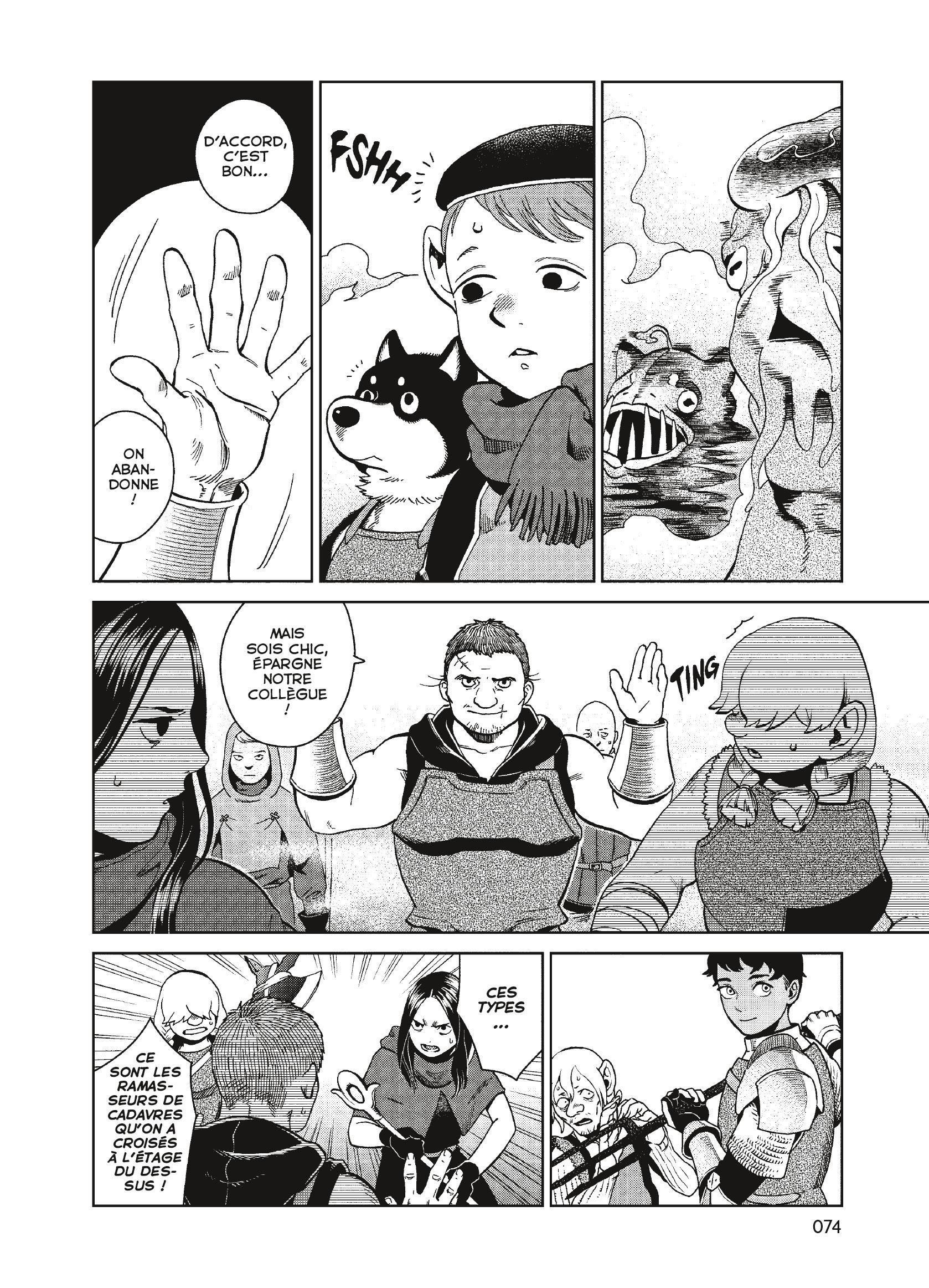 Read Dungeon Meshi FR Manga Online