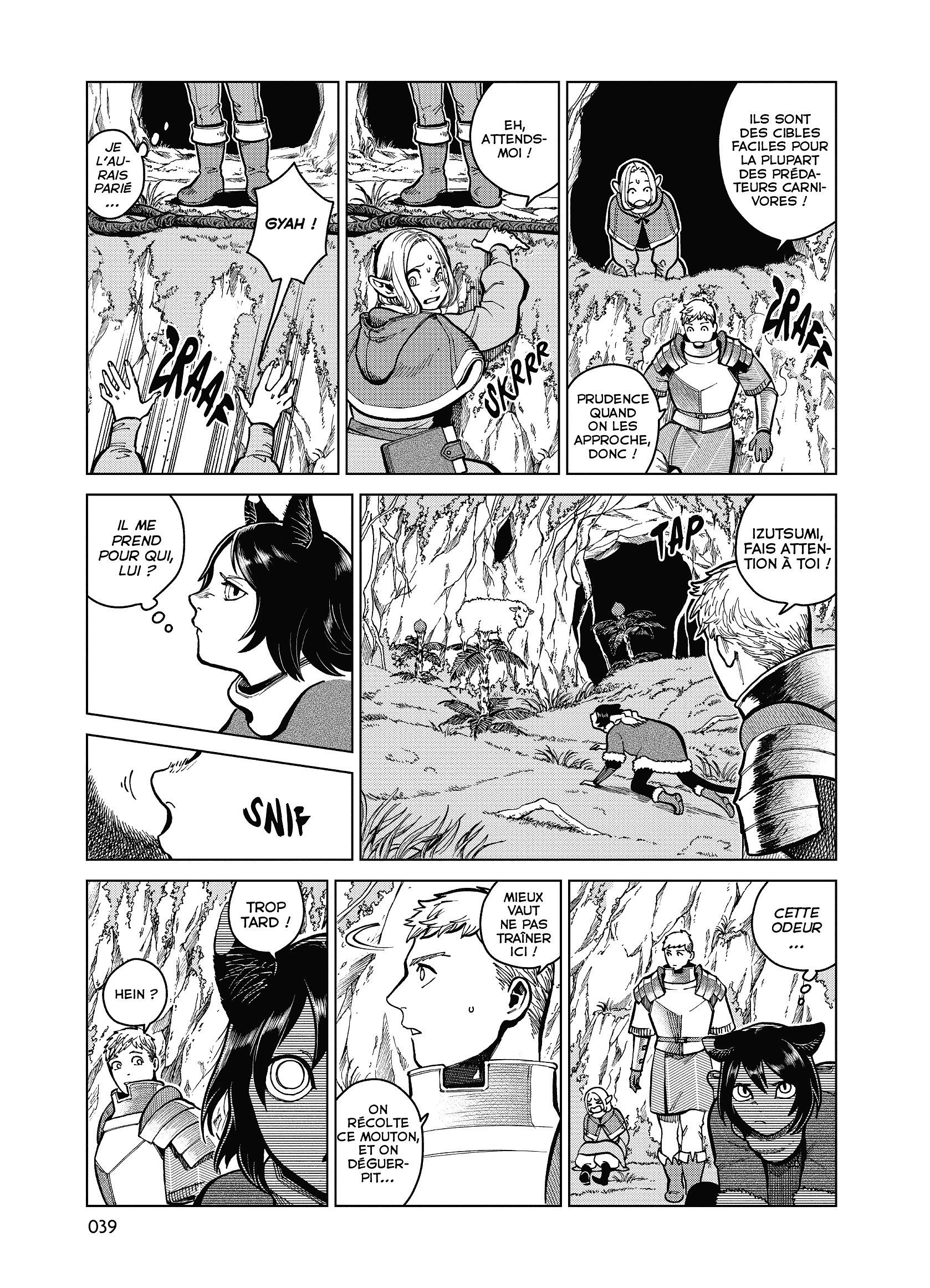 Read Dungeon Meshi FR Manga Online
