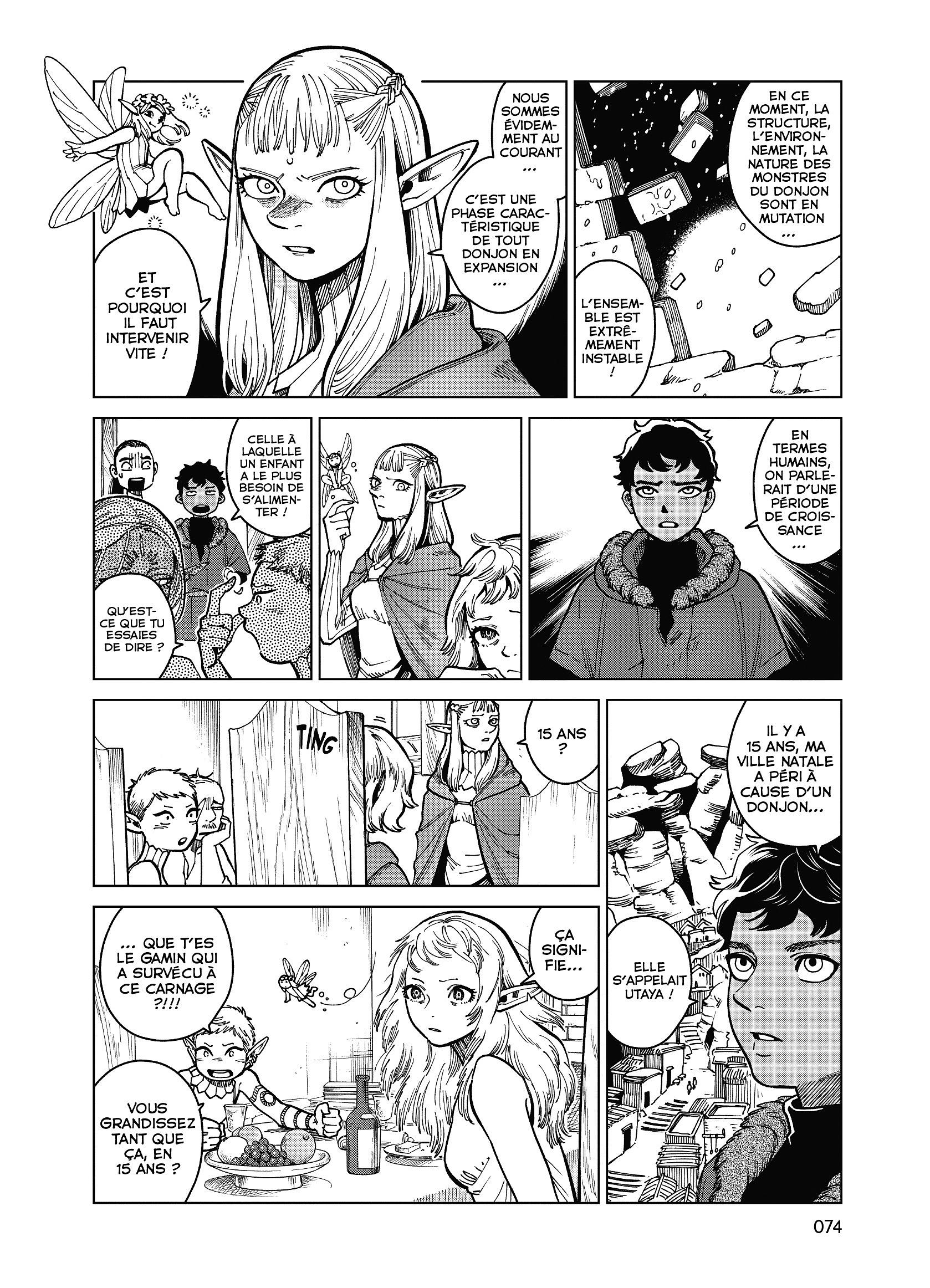 Read Dungeon Meshi FR Manga Online