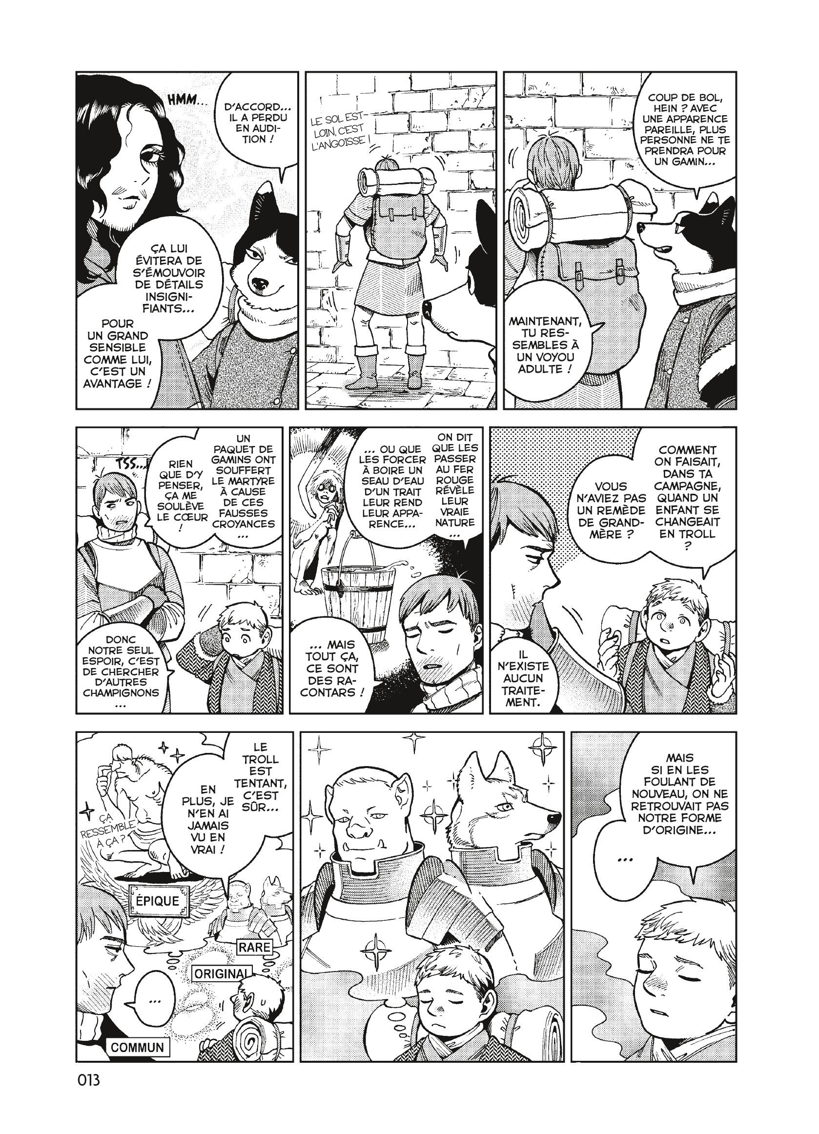 Read Dungeon Meshi FR Manga Online