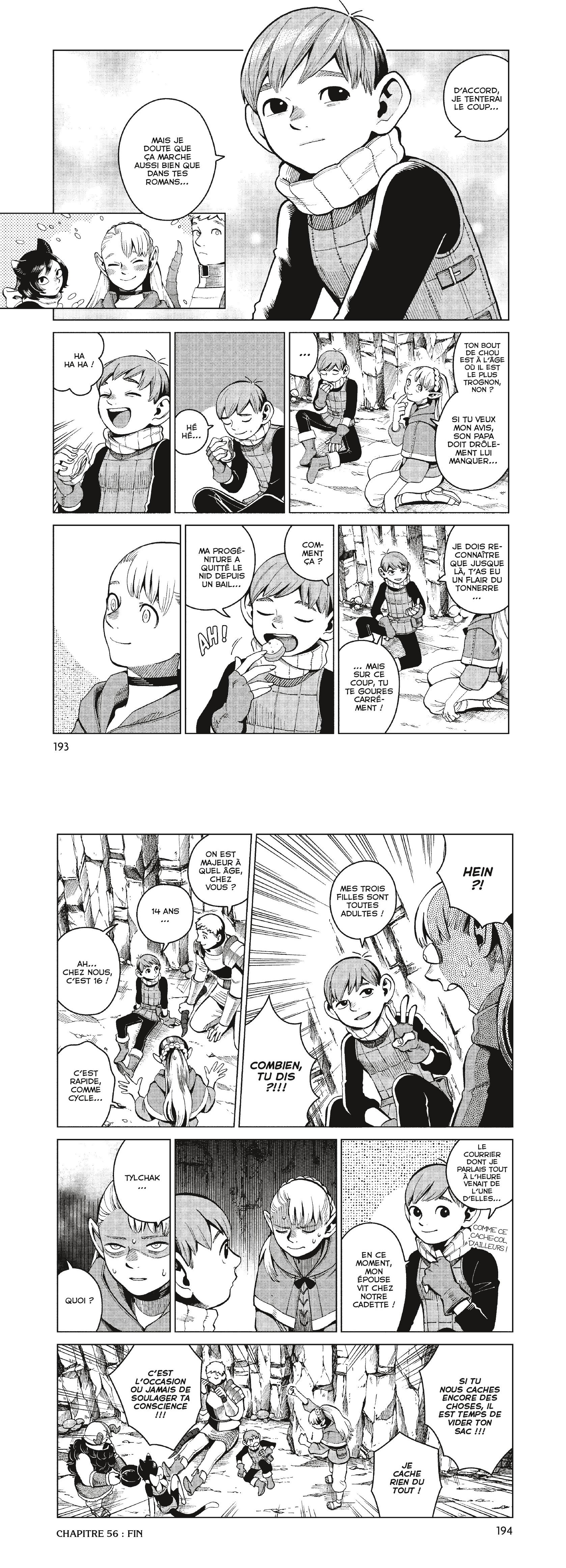 Read Dungeon Meshi FR Manga Online
