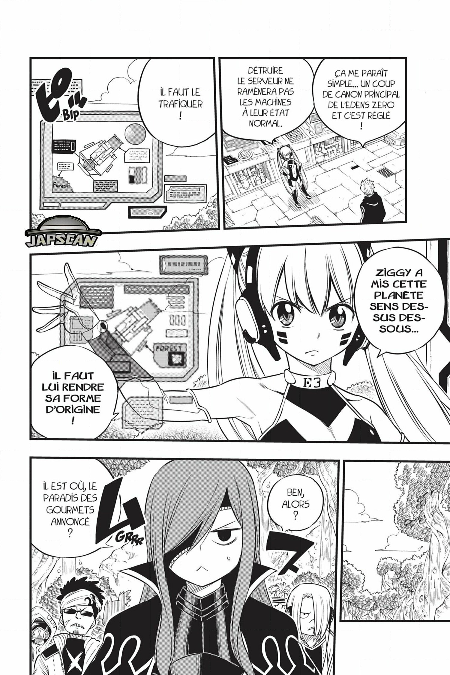 Read Edens Zero FR Manga Online