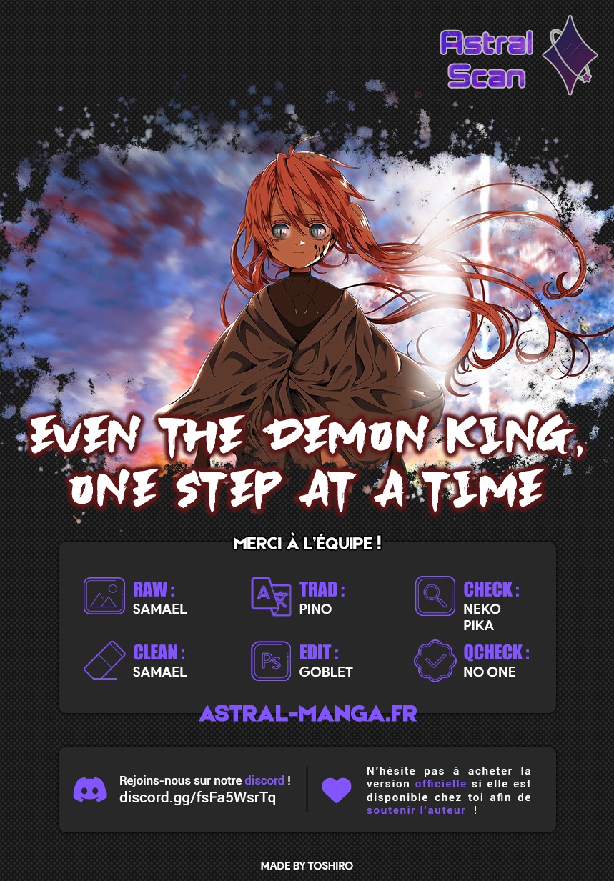 Read Even the Demon King One Step at a Time FR Manga Online