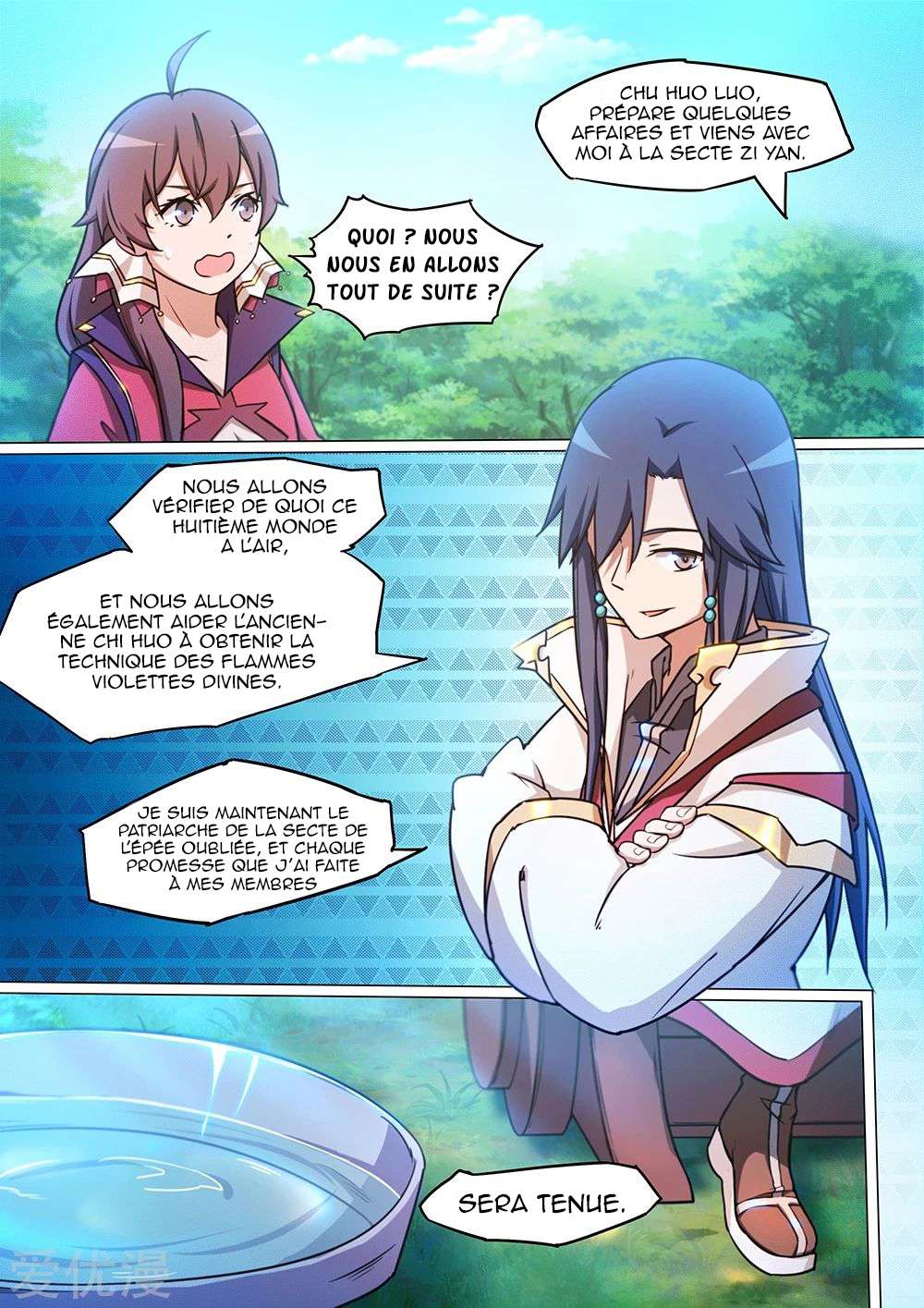 Read Everlasting God of Sword FR Manga Online