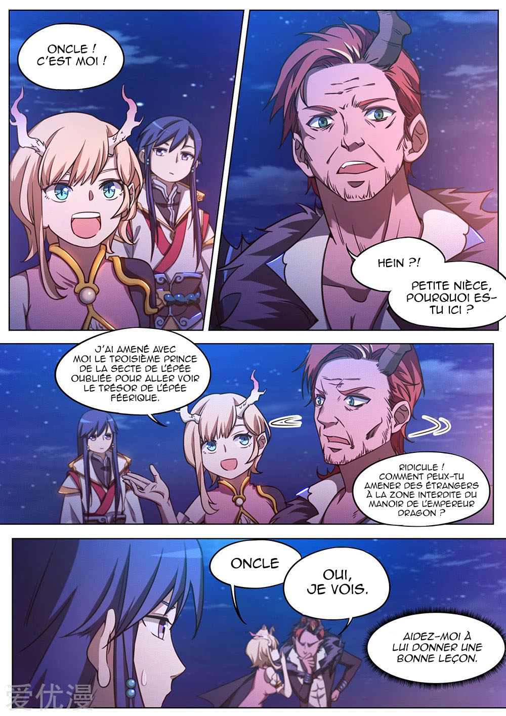 Read Everlasting God of Sword FR Manga Online