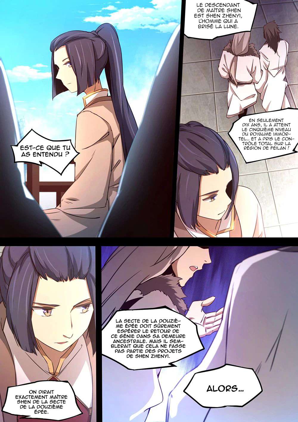 Read Everlasting God of Sword FR Manga Online