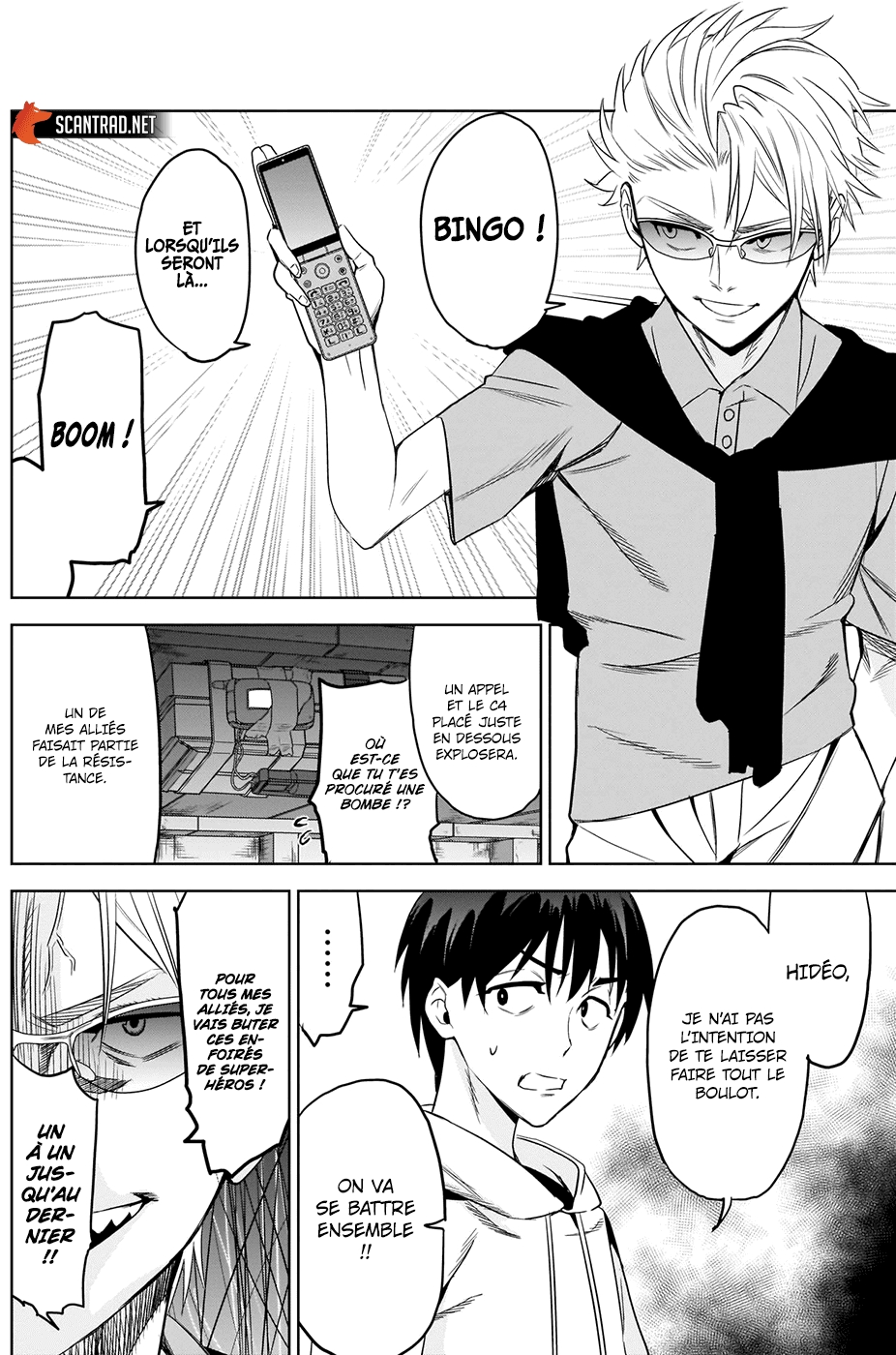 Read Evil Heroes FR Manga Online