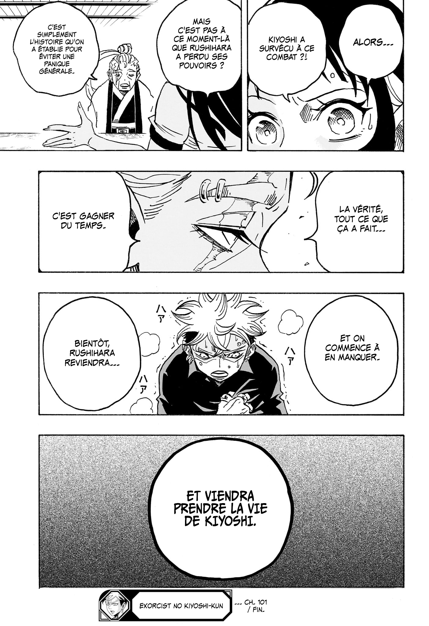 Read Exorcist no Kiyoshi-kun FR Manga Online