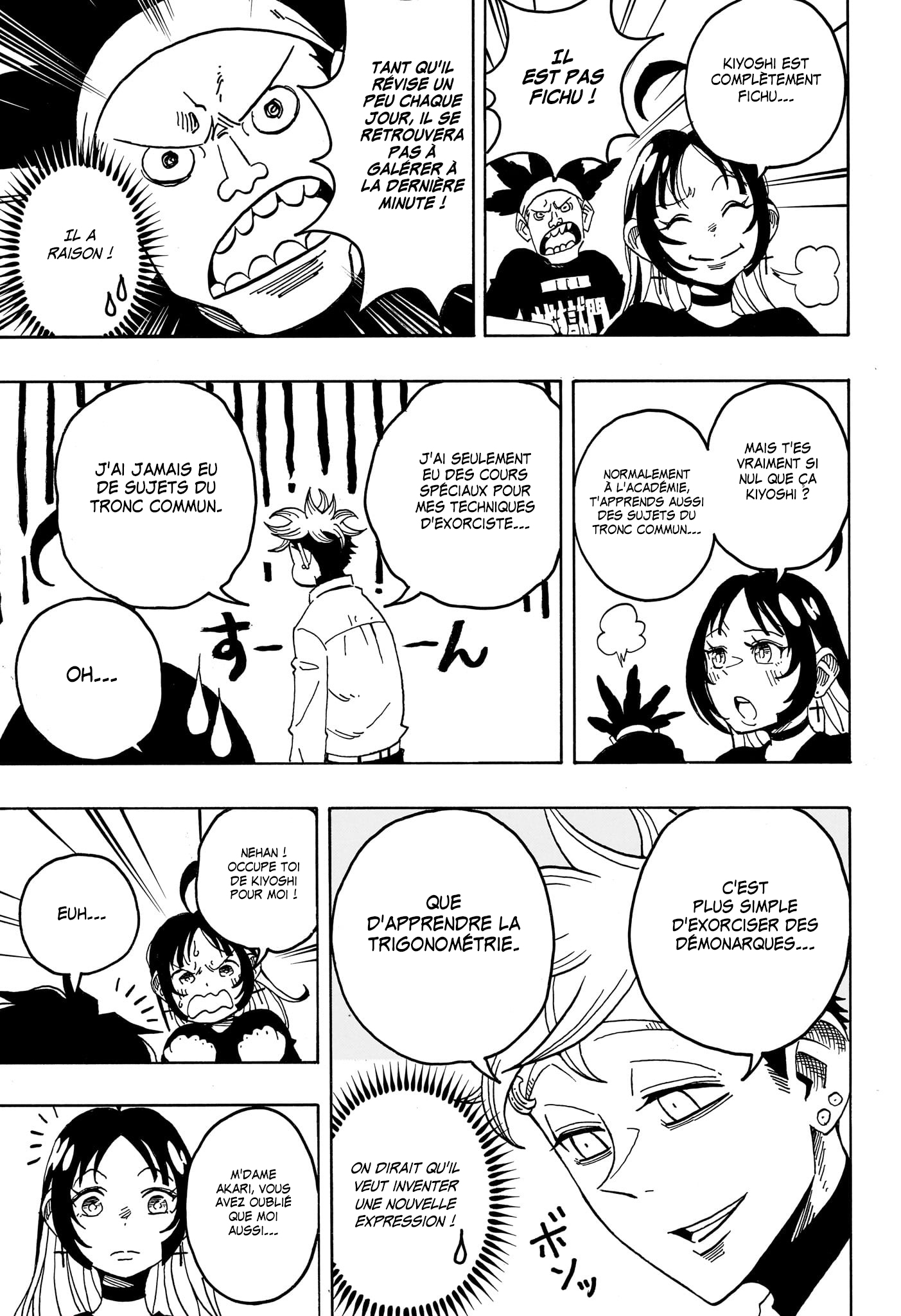 Read Exorcist no Kiyoshi-kun FR Manga Online