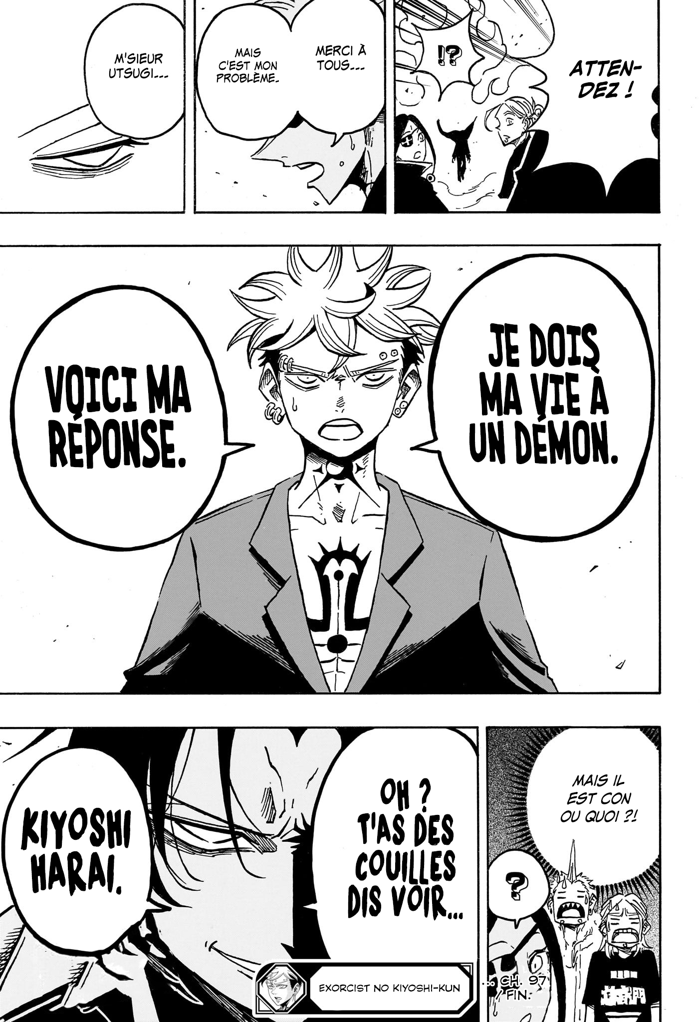 Read Exorcist no Kiyoshi-kun FR Manga Online
