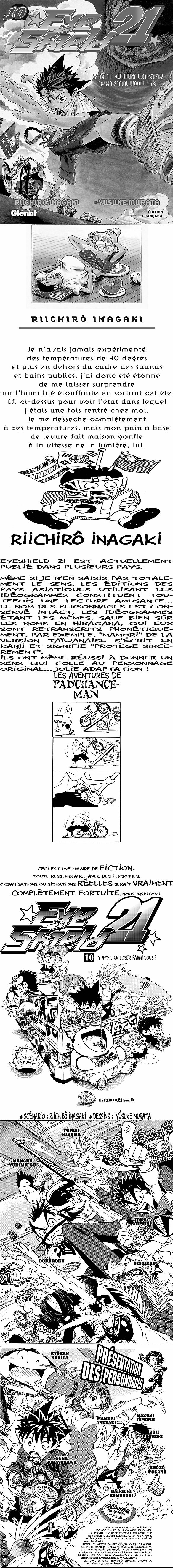 Read Eyeshield 21 FR Manga Online