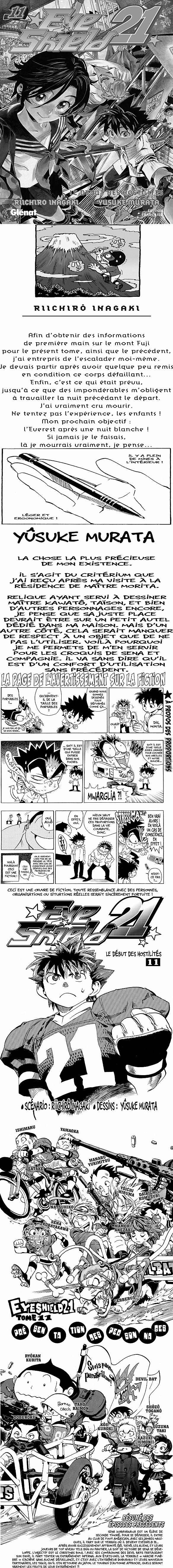 Read Eyeshield 21 FR Manga Online