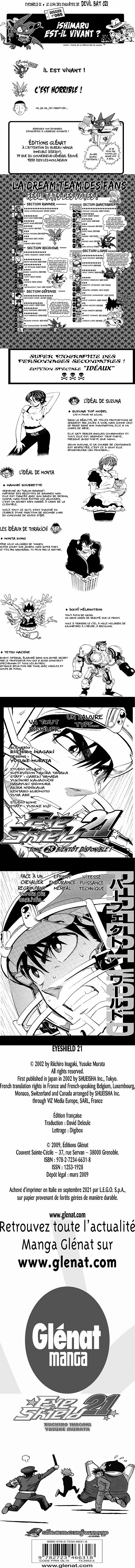 Read Eyeshield 21 FR Manga Online