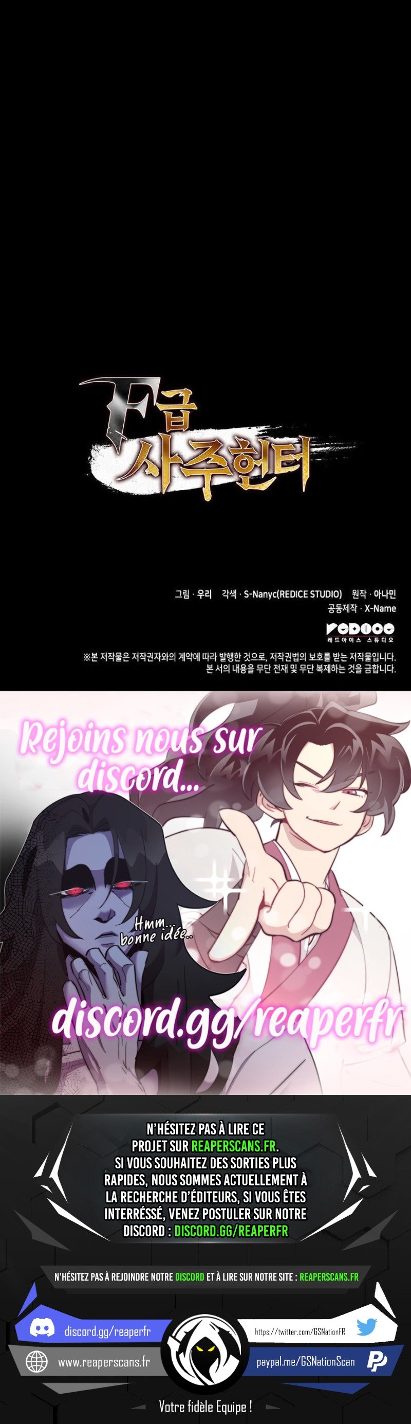 Read F Class Destiny Hunter FR Manga Online