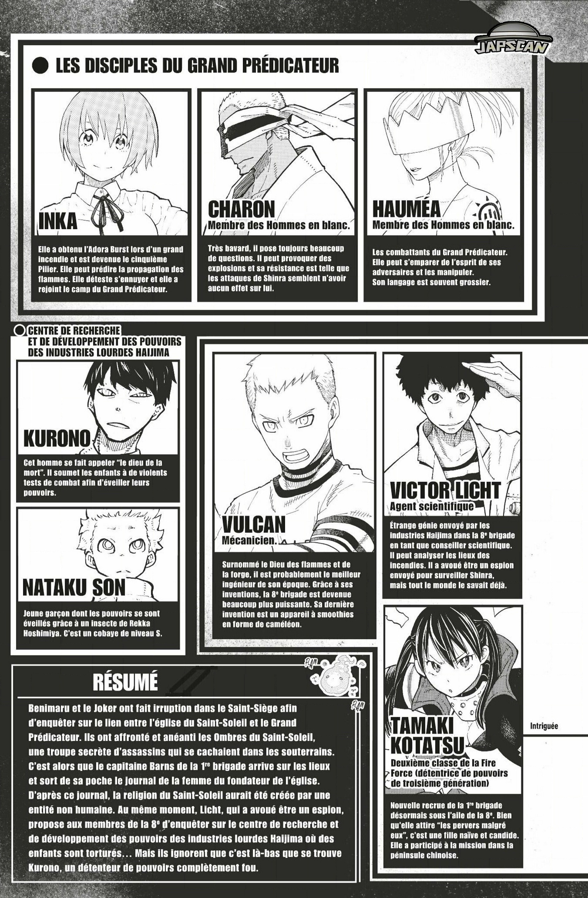 Read Fire Force FR Manga Online