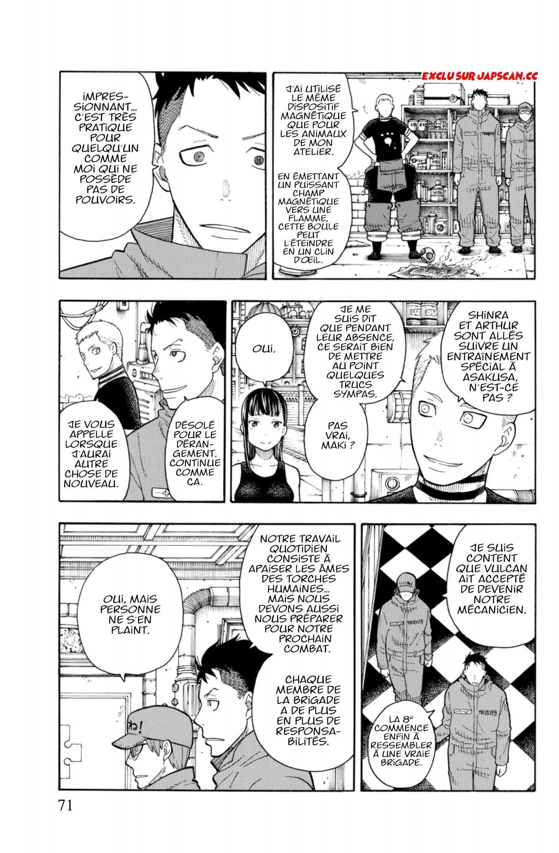 Read Fire Force FR Manga Online