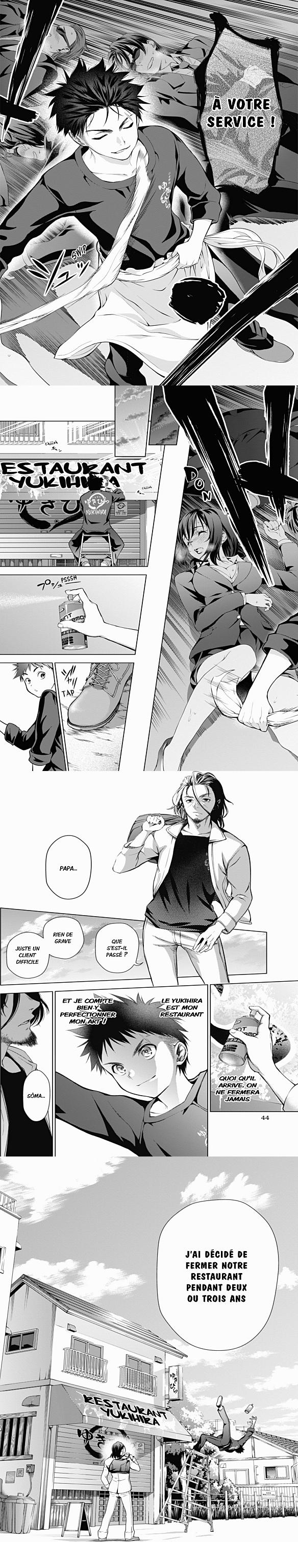 Read Food Wars FR Manga Online