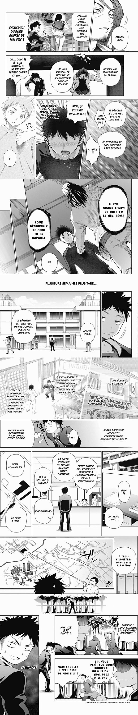 Read Food Wars FR Manga Online