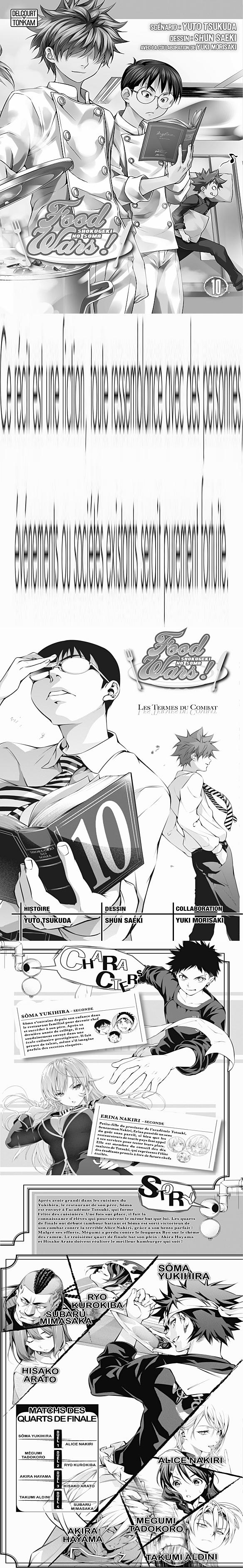 Read Food Wars FR Manga Online
