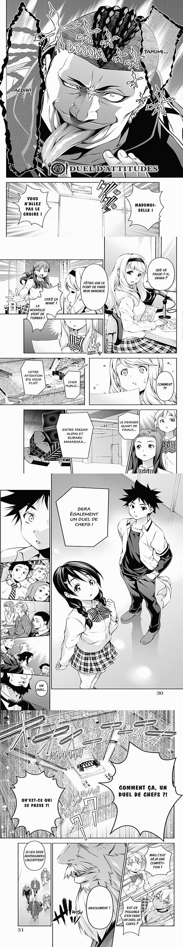 Read Food Wars FR Manga Online