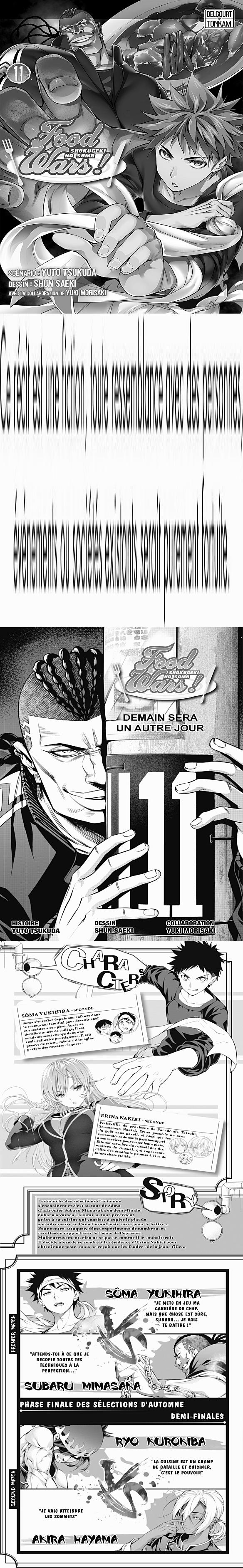 Read Food Wars FR Manga Online
