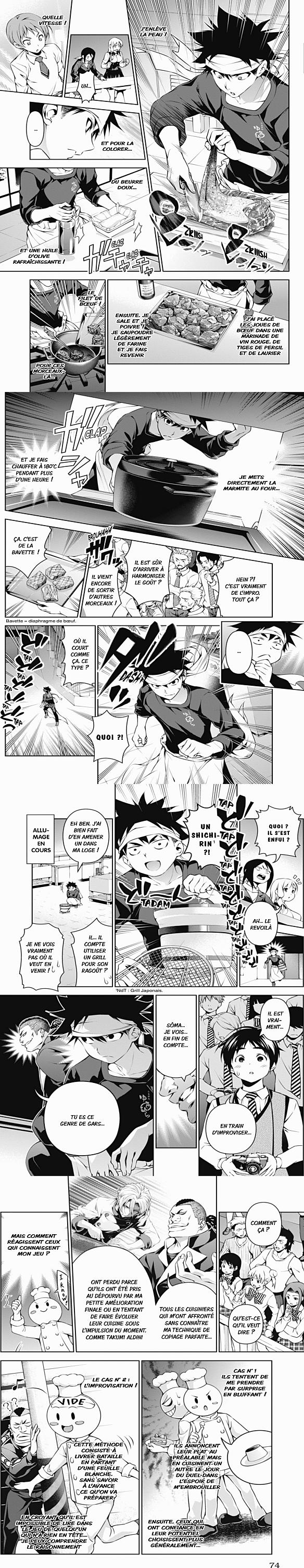 Read Food Wars FR Manga Online
