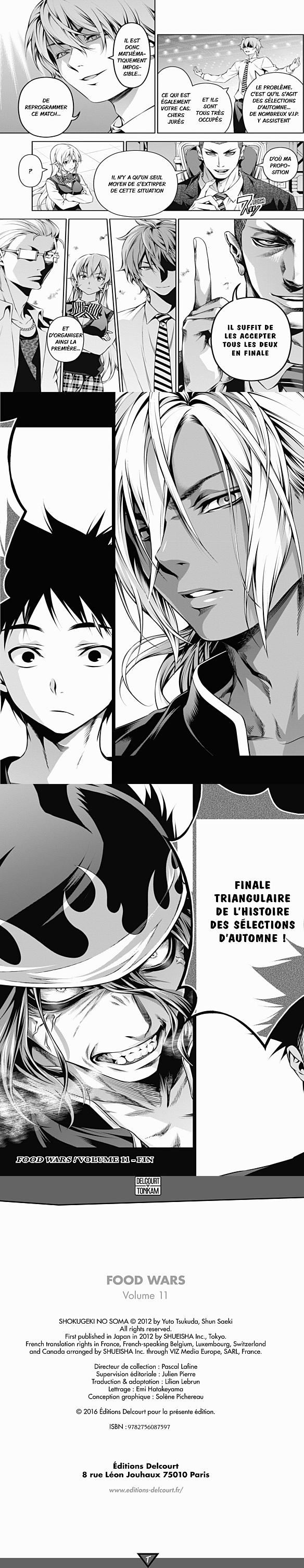 Read Food Wars FR Manga Online