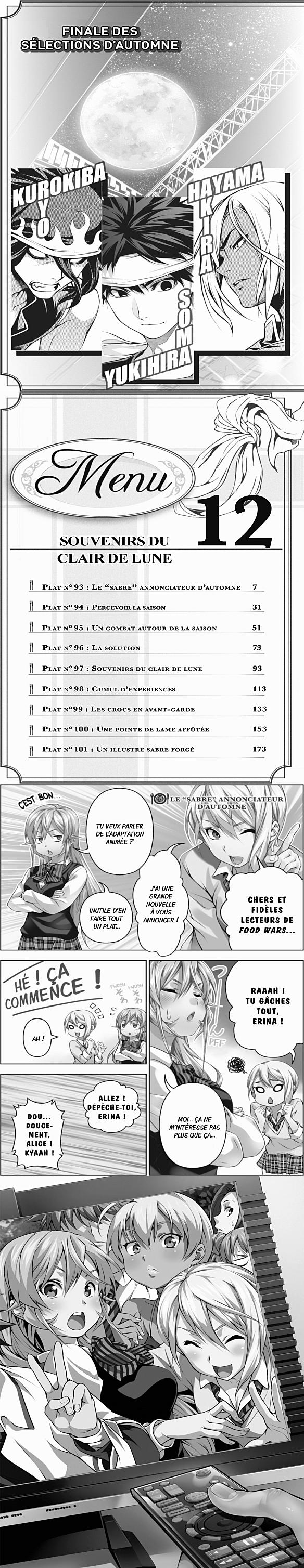 Read Food Wars FR Manga Online