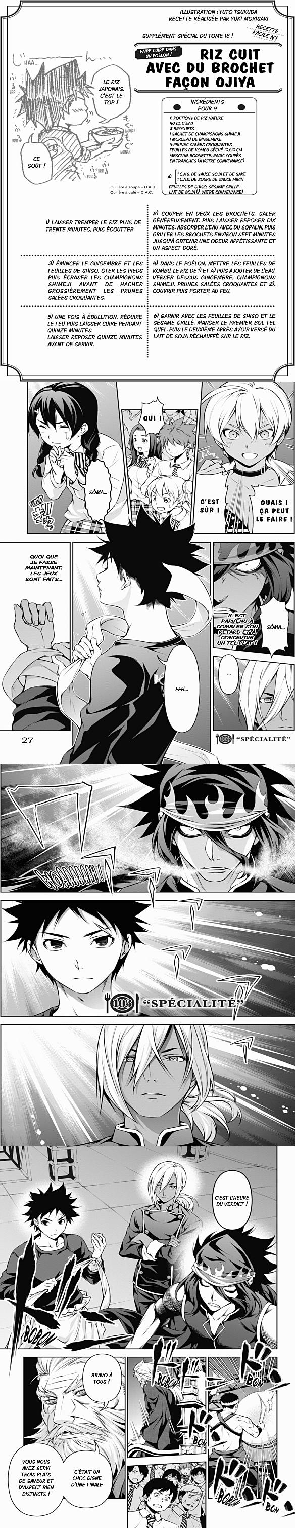 Read Food Wars FR Manga Online